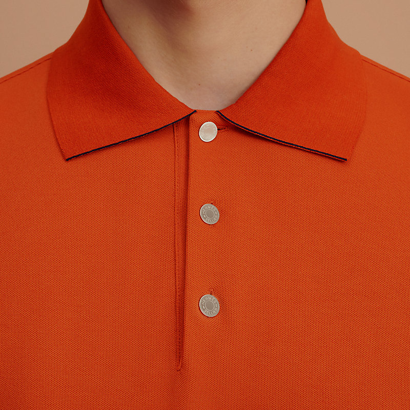 Camisa polo técnica Double Jeu | Hermès Brasil